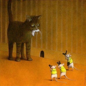 le chat et les souris (source facebook PP HU)