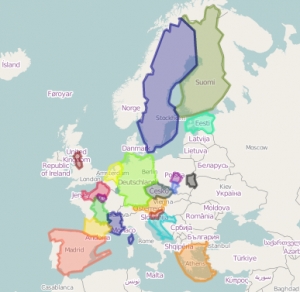 carte europe pirate