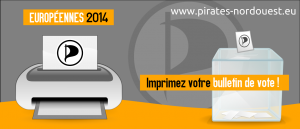 Imrpimez votre bulletin ed vote ! 